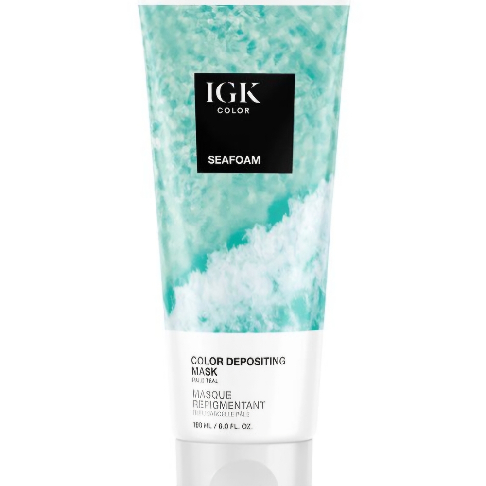 IGK Color Seafoam Color Depositing Mask - Seafoam Teal